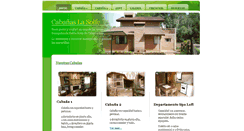 Desktop Screenshot of cabanias-lasolfe.com.ar